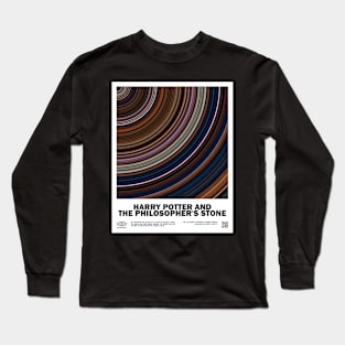 minimal_HP and The_Philosopher's_Stone Abstract Circular Art Movie Long Sleeve T-Shirt